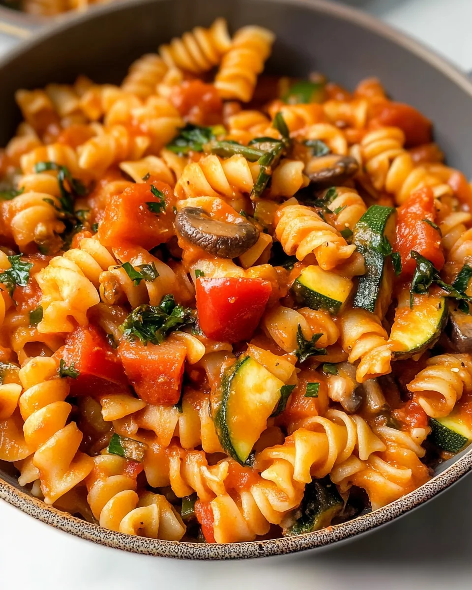One-Pot Veggie Pasta