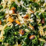 Orzo Kale Salad with Lemon Vinaigrette