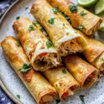 Oven Baked Chicken Taquitos Recipe