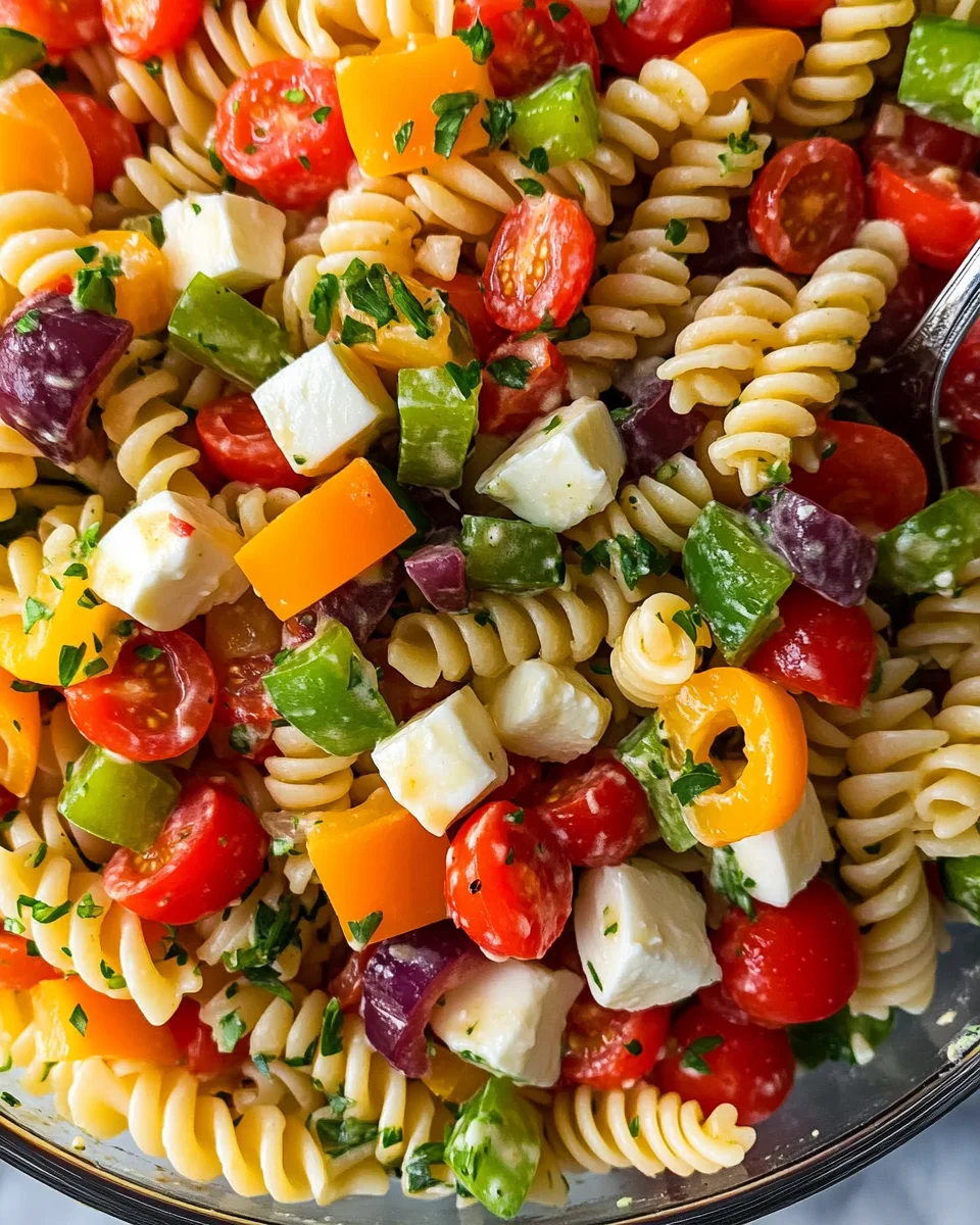 Pasta Salad For A Crowd