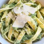 Pasta with Spinach Sauce