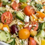 Rainbow Orzo Salad