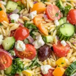 Rainbow Orzo Salad