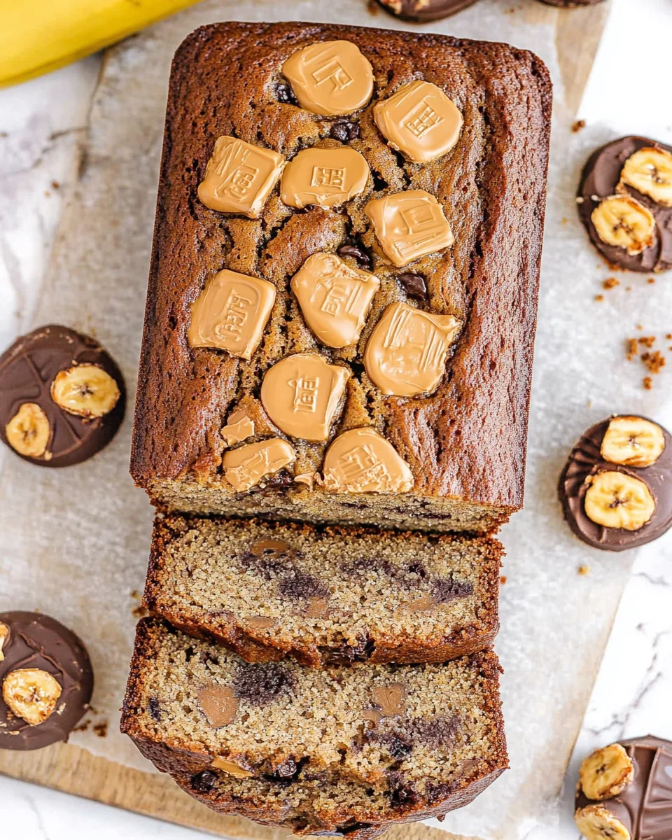 Reese's Peanut Butter Banana Bread