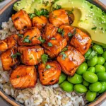 Salmon Teriyaki Bowl