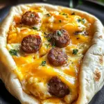 Sausage Egg and Cheese Breakfast Roll-Ups