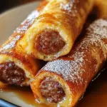 Sausage French Toast Roll-Ups Recipe