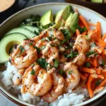 Shrimp Rice Bowls with Spicy Mayo