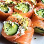 Smoked Salmon Roll Ups