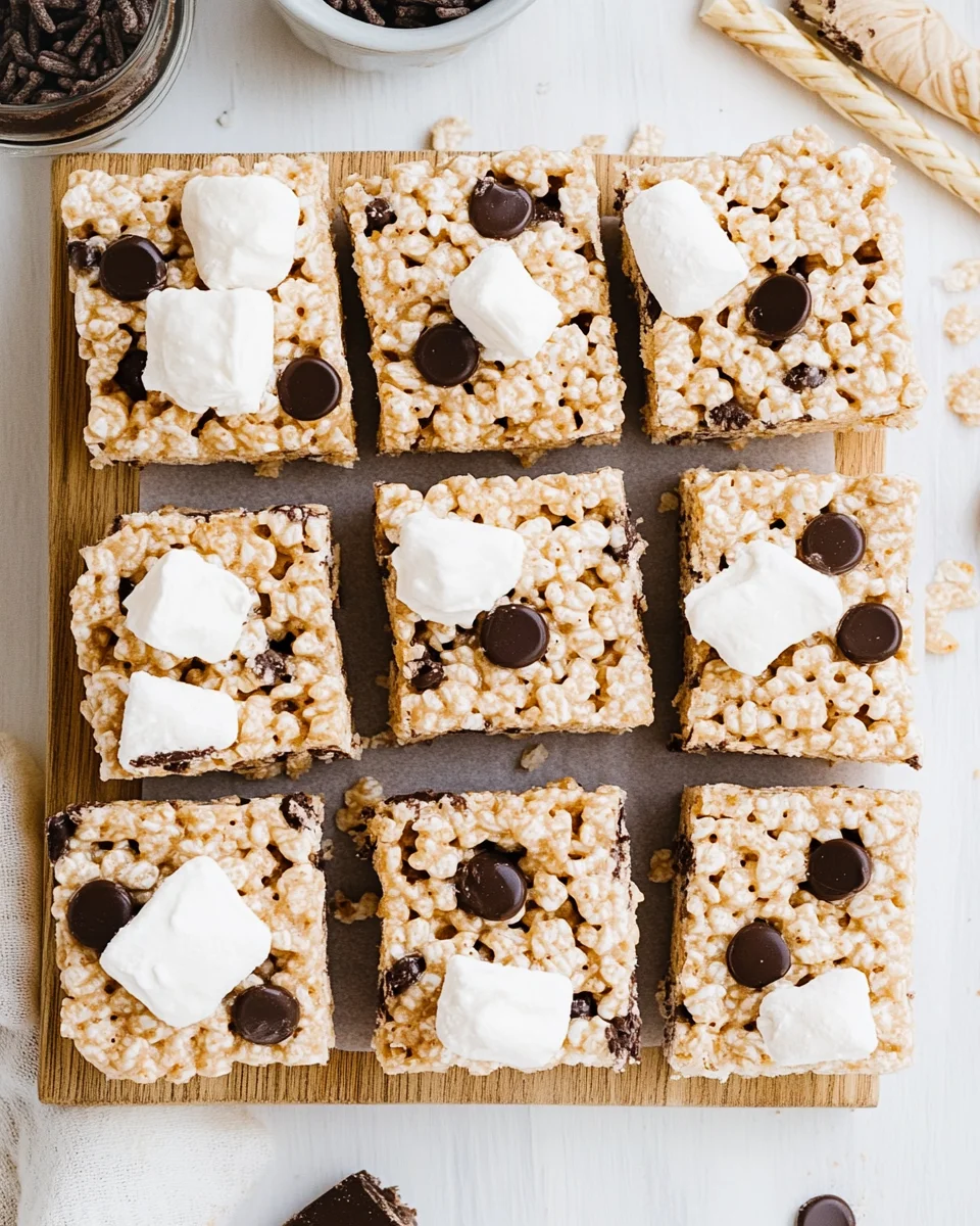 Smores Rice Krispies Treats 2