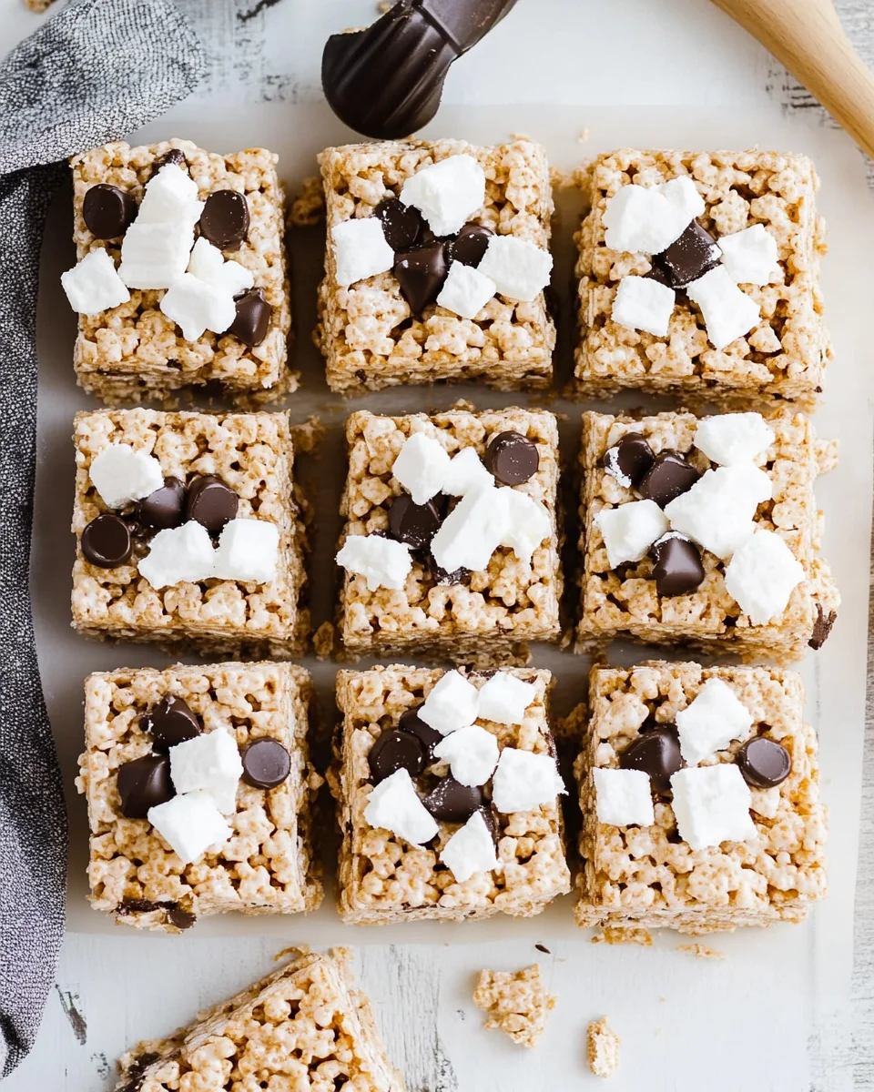 Smores Rice Krispies Treats 3
