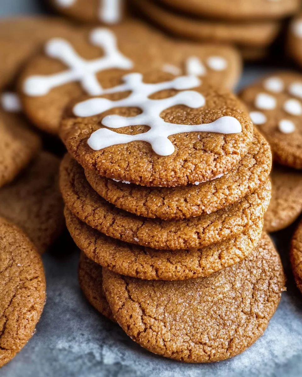 Soft Gingerbread Cookies