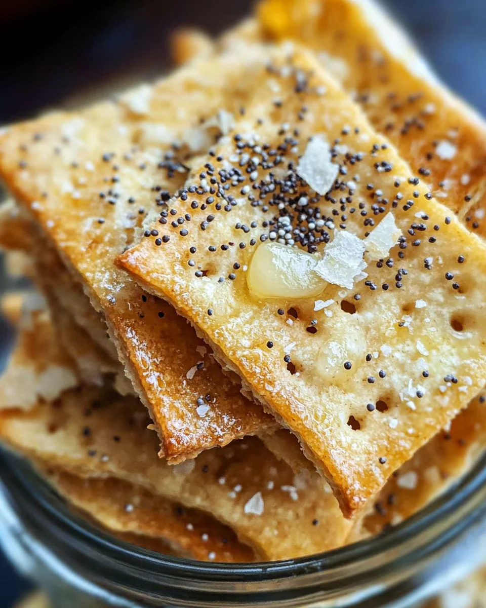 Sourdough Discard Crackers