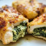 Spinach Stuffed Chicken Breasts