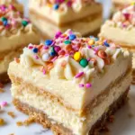 Sugar Cookie Cheesecake Bars