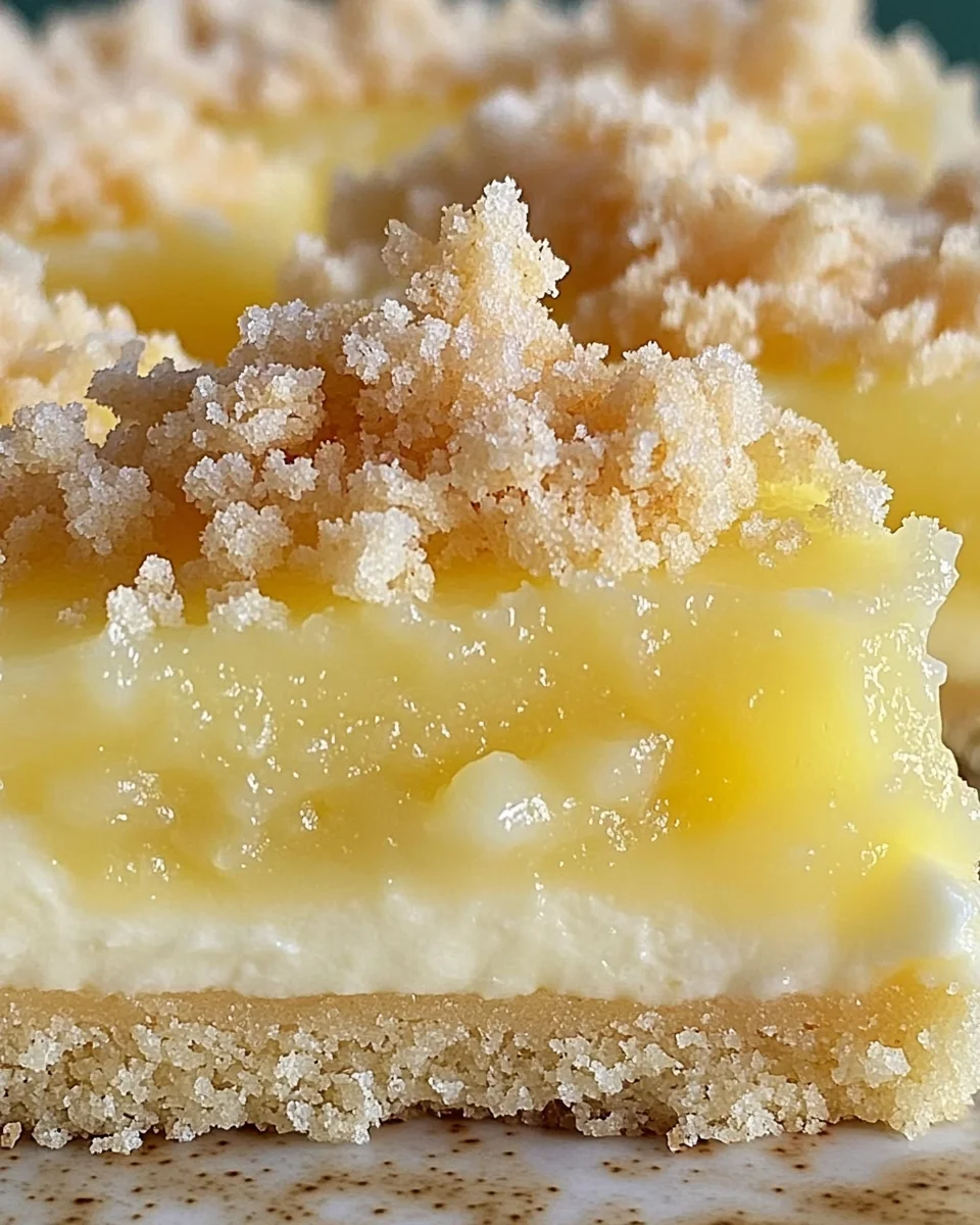 Sugar Cookie Lemonade Crumble