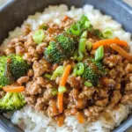 Teriyaki Turkey Rice Bowl