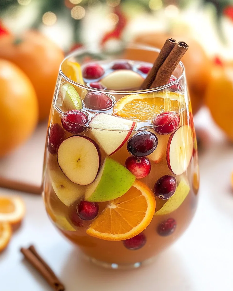 Thanksgiving Punch Recipe (with non alcoholic option!)