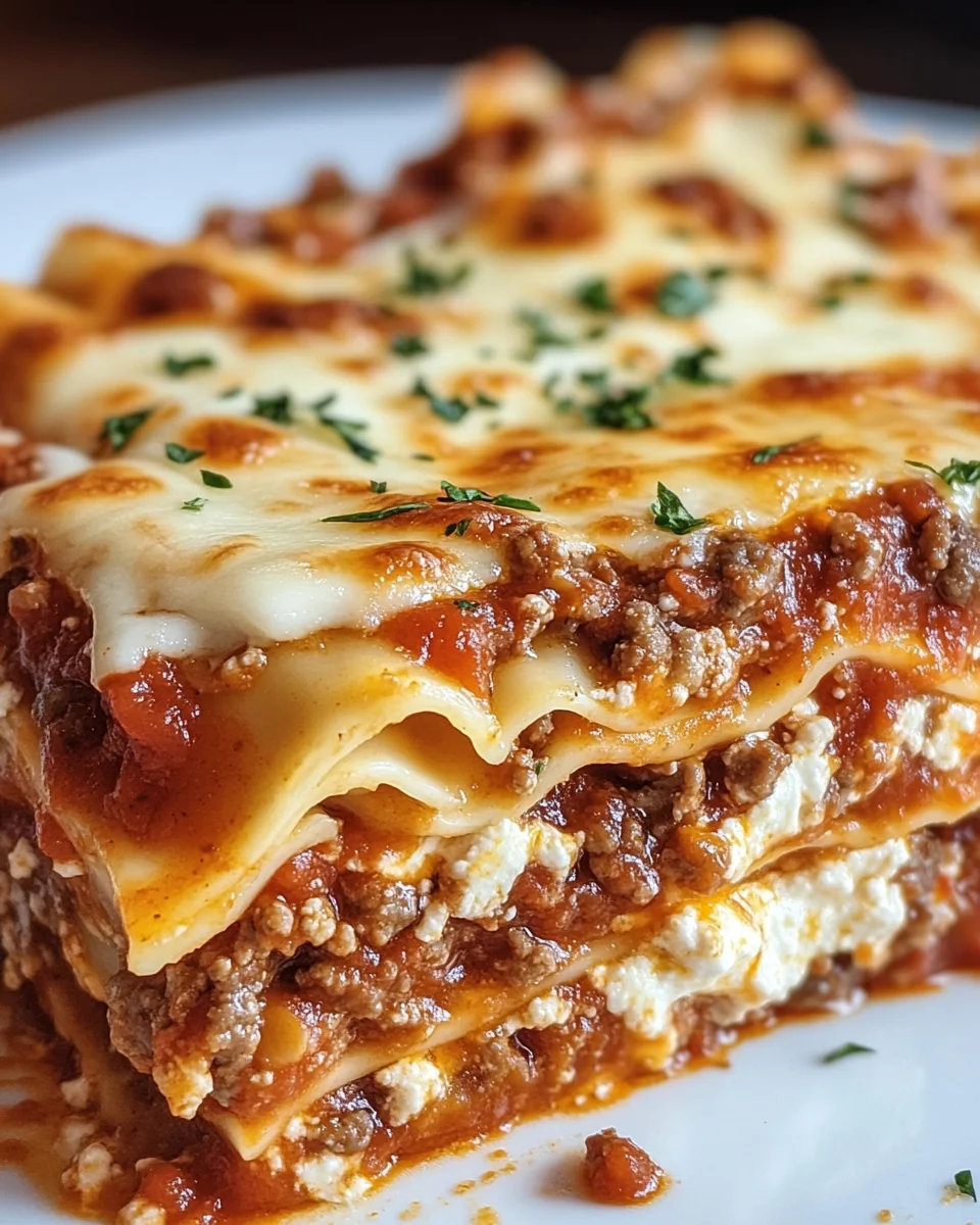 The Best Homemade Lasagna