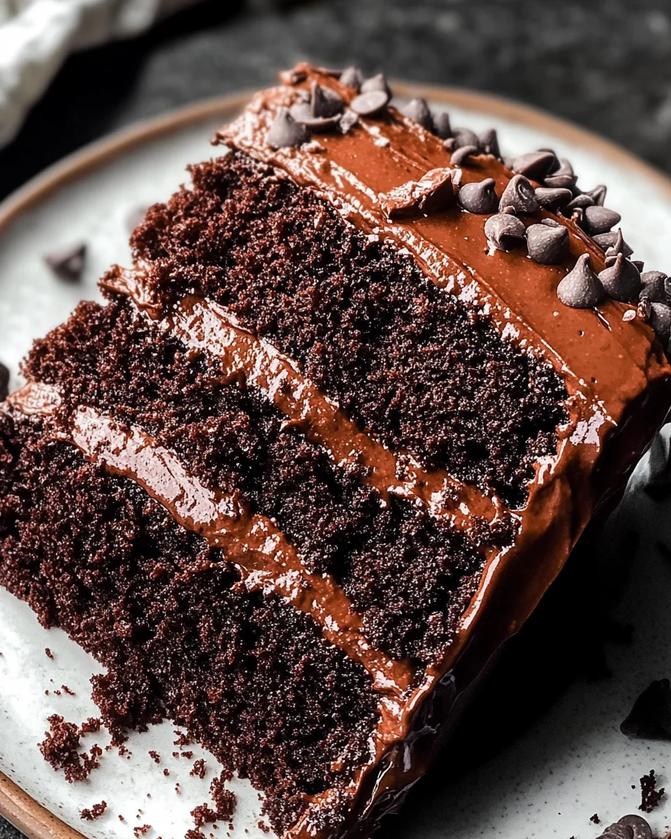The Best Vegan Chocolate Cake