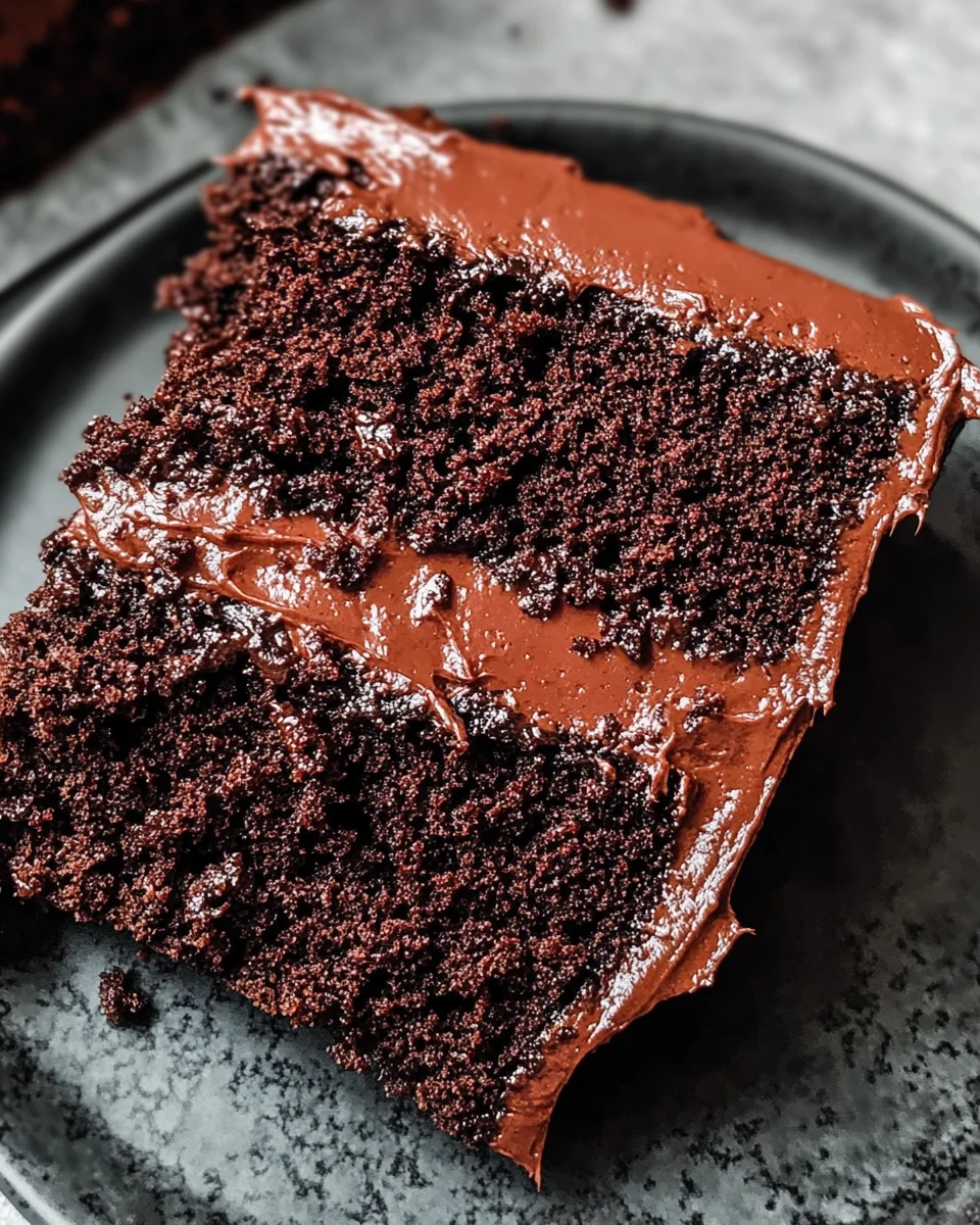 The Best Vegan Chocolate Cake