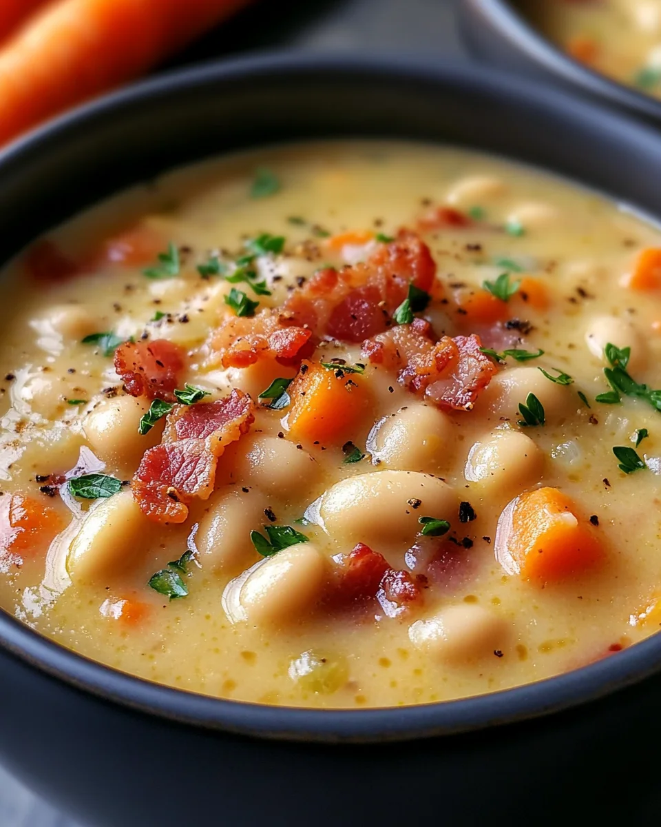 White Bean Soup with Bacon