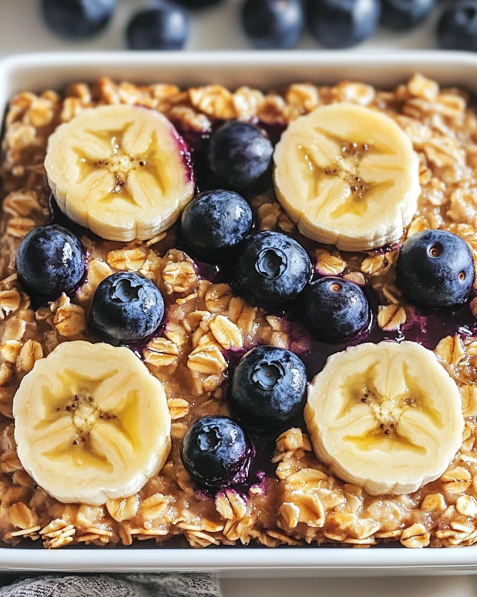 Wholesome Baked Oatmeal with Applesauce (Vegan)